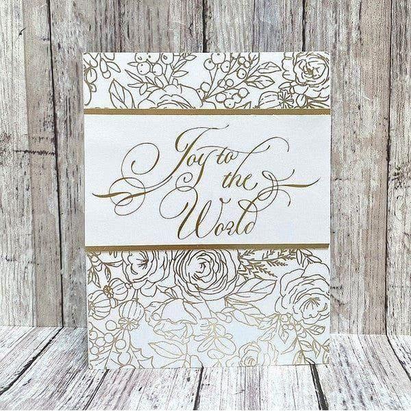 Winter Rose Background BetterPress and Stencil Bundle from the Handmade Holidays Collection