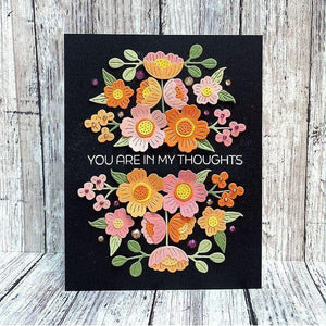 Little Blooms Etched Dies