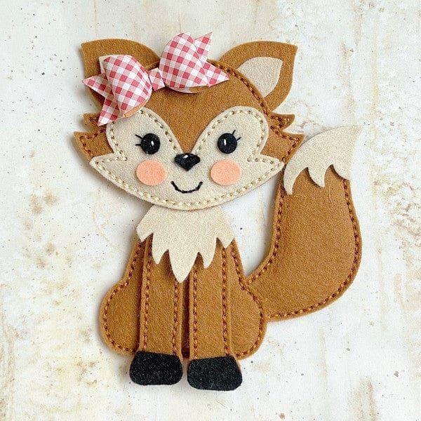 Felt Forest Fox Etched Dies by Nichol Spohr