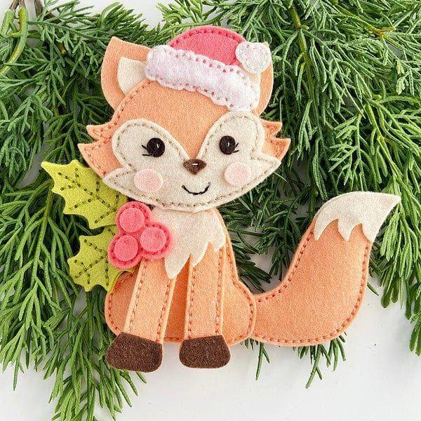 Felt Forest Fox Etched Dies by Nichol Spohr