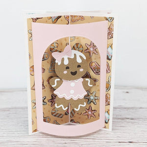 Dancin' Gingerbread Etched Dies