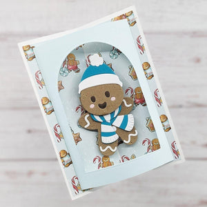 Dancin' Gingerbread Etched Dies