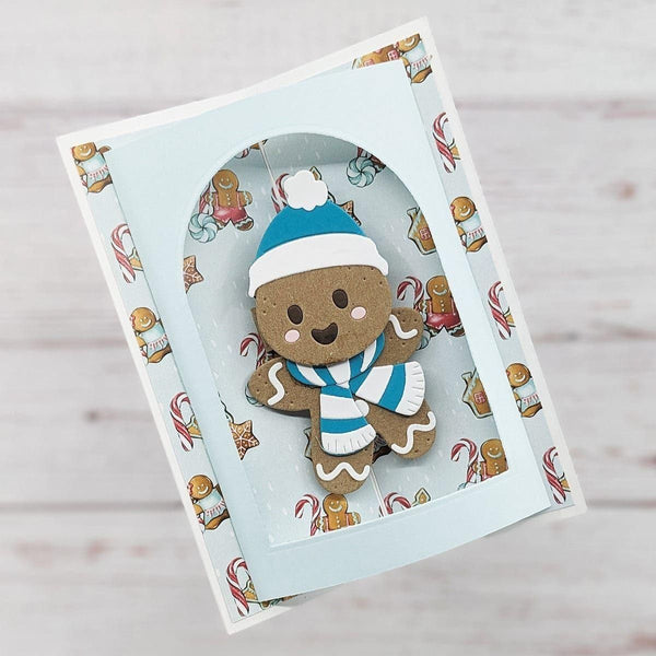 Dancin' Gingerbread Etched Dies