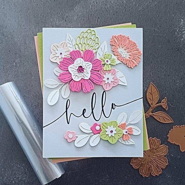 Vivid Blooms Etched Dies