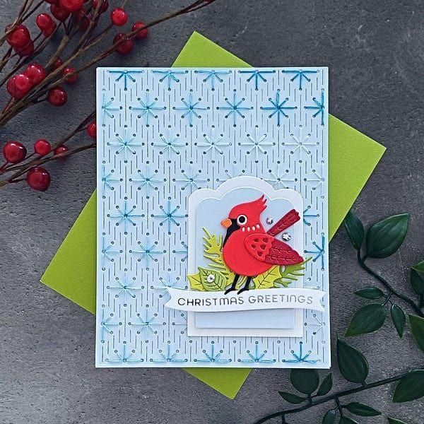 Stitched Starfilled Background Etched Dies from the Stitched Bright Collection