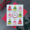 Nested Tree Frame Etched Dies by Lisa Horton