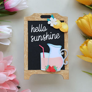 Pink Lemonade Die Bundle with Simple Stories