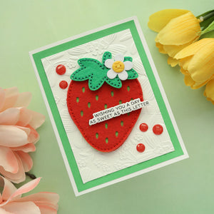 Felt Berry Blossom Etched Dies by Nichol Spohr