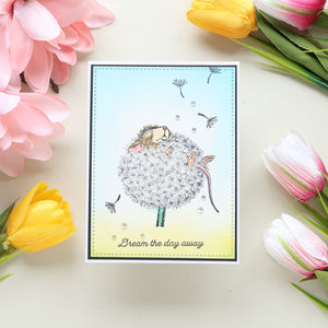 House-Mouse Dandelion Dreams Cling Stamp Set