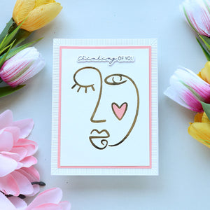 All My Senses Sentiments Press + Foil Plate & Die Set by Jaycee Gaspar