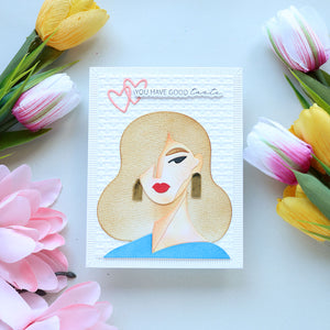 All My Senses Sentiments Press + Foil Plate & Die Set by Jaycee Gaspar