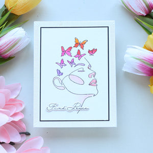 Whisper Weave Press + Foil Plate & Die Set by Jaycee Gaspar