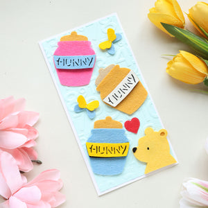 Stitched Classic Pooh Etched Dies
