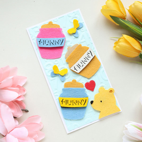 Stitched Classic Pooh Etched Dies