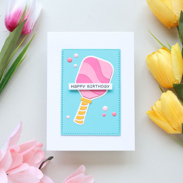 Born to Dink Clear Stamp & Die Set
