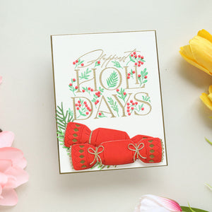 Christmas Cracker Etched Dies by Yana Smakula