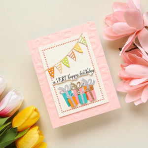 Classic Pooh Birthday Numbers 3D Embossing Folder