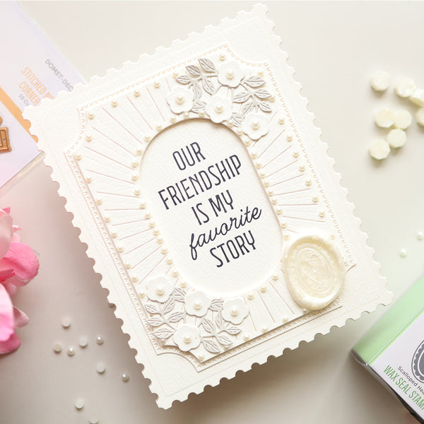 Friendship is Everything - Glimmer Hot Foil Kit of the Month (Plates & Die Only)