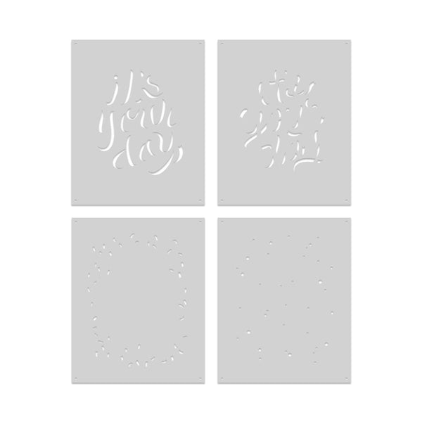 It's Your Day Confetti Layering Stencils of the Month - March 2025