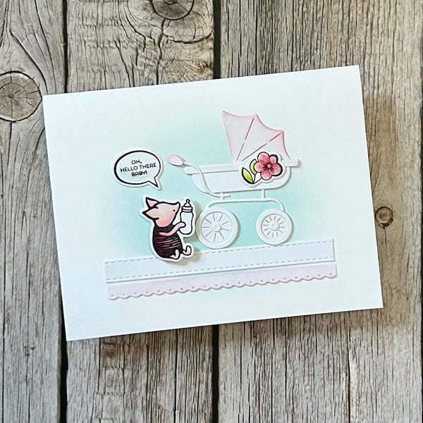 Baby Accessories Etched Dies with Simple Stories