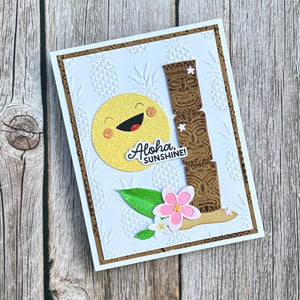 Island Style - 3D Embossing Folder of the Month