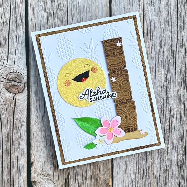Island Style - 3D Embossing Folder of the Month