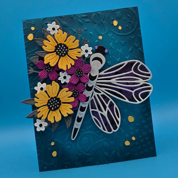 Distress Mix 3D Embossing Folder
