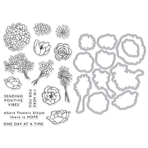 Flowers Bloom Stamp & Cut of the Month - May 2025