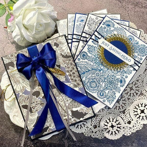 Vivant - Double Face Satin Dark Blue Ribbon - 27yards