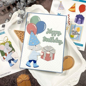 Birthday Wreath Add-Ons Etched Dies by Suzanne Hue