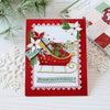 Delivering Joy Sleigh Etched Dies from the Handmade Holidays Collection