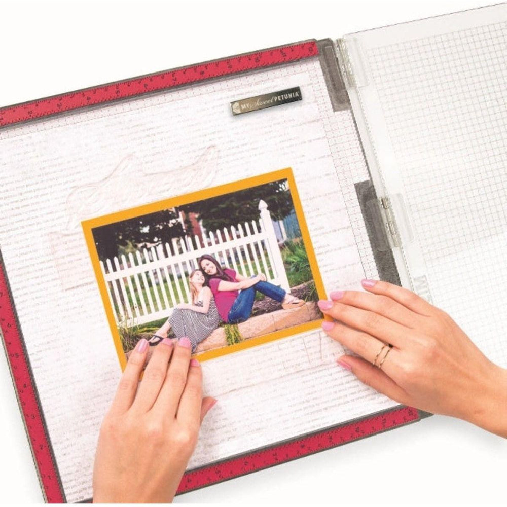 My Sweet Petunia - MEMORY MISTI - Most Incredible Stamp Tool Invented - 12 x 12