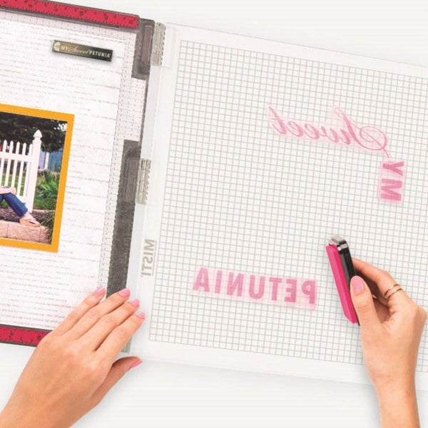 My Sweet Petunia - MEMORY MISTI - Most Incredible Stamp Tool Invented - 12 x 12