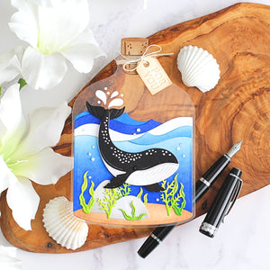 Whale in a Bottle - Large Die of the Month