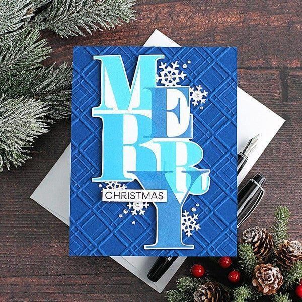 Color Mix Merry Registration Press Plates from the Home for the Holidays Collection