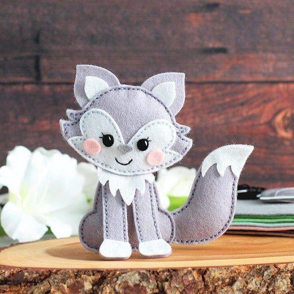 Felt Forest Fox Etched Dies by Nichol Spohr