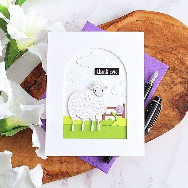 Counting Sheep Clear Stamp & Die Set