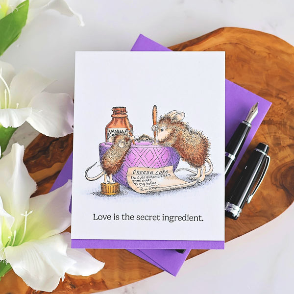 Secret Ingredient Cling Rubber Stamps by House-Mouse