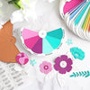 Color Swatch Wheel Etched Dies
