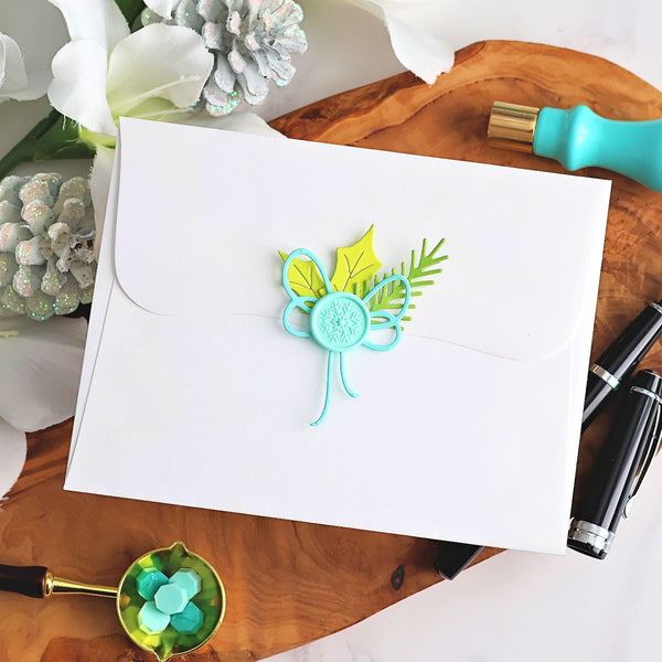 Snowflake Mini 3D Wax Seal