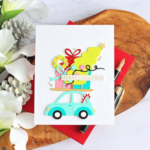Merry Messages Press + Foil Plate & Die Set