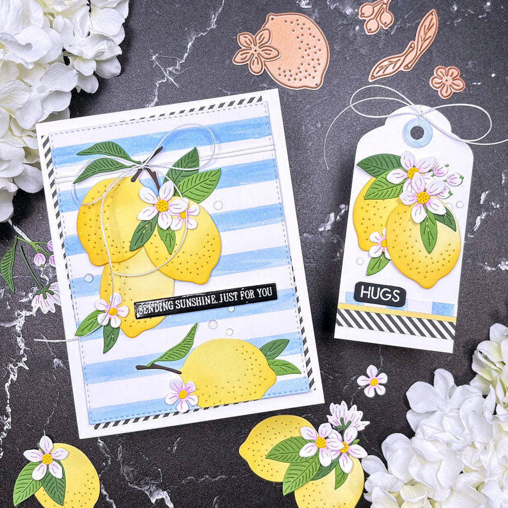 Citrus Spritz Etched Dies