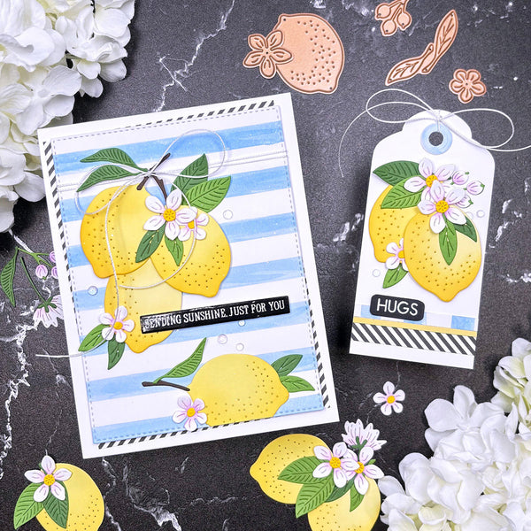 Citrus Spritz Etched Dies