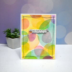 All My Senses Faces Press + Foil Plates and Stencil Bundle by Jaycee Gaspar