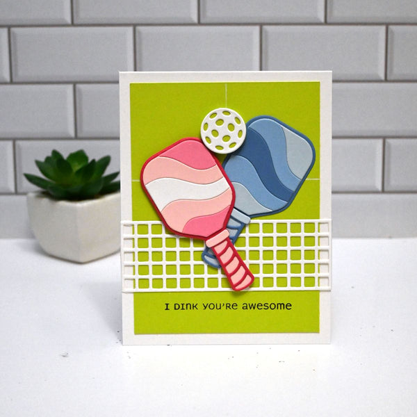 Born to Dink Clear Stamp & Die Set