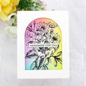 Pressed Bouquet Press Plate