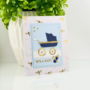 Ribbon & Trim Etched Dies with Simple Stories