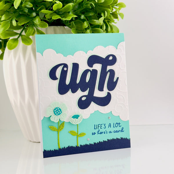 Ugh Clear Stamp & Die Set
