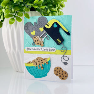 Confection Companions 3D Embossing Folder by Tina Smith