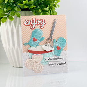 Fluff, Frost & Roll Etched Dies by Tina Smith